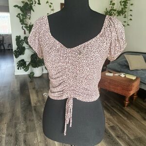 Floral Print Women's Top